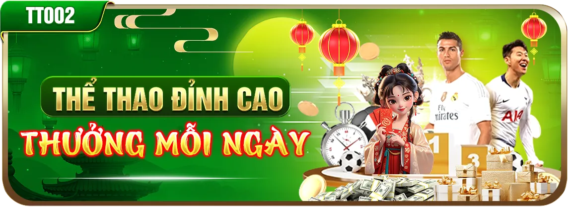 Sân vận động với ánh đèn rực rỡ và biểu tượng cá cược thể thao Mocbai link vào